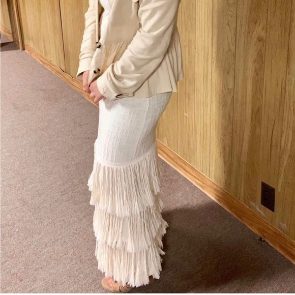 Zara Knit Fringe Tassel dress - Picture 9 of 10